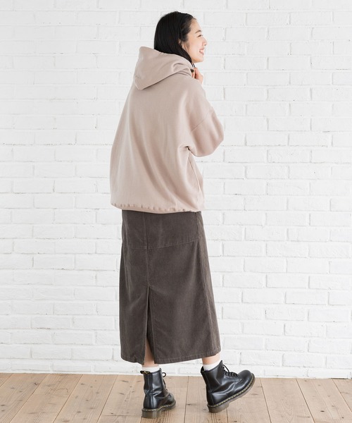 MILKFED.（ミルクフェド）の「CORDUROY SKIRT（スカート・レディース・ベージュ/チャコール・ONE SIZE）」の18枚目の写真