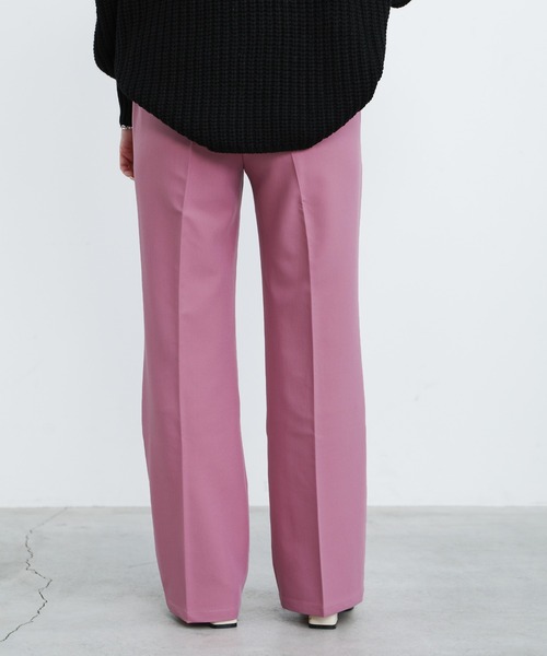 select MOCA(セレクトモカ)の「2021 AW センタープレスカラーストレートパンツ(その他パンツ・レディース・レッド/ピンク/グリーン/マスタード・SMALL/MEDIUM)」の16枚目の写真