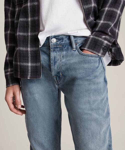 ALLSAINTS（オールセインツ）の「REX SLIM JEANS, MID INDIGO | REX スリム ジーンズ, MID インディゴ（デニムパンツ・メンズ・インディゴブルー・31/28/33/32/30）」の5枚目の写真