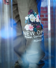 PLEASURES | PLEASURES×NewOrder/プレジャーズ×ニューオーダー/パワービーチパンツ/Power Beach Pants(その他パンツ)