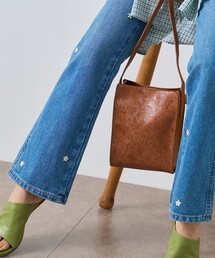FREAK'S STORE | 【WEB限定】型押フラワーショルダーバッグ(ショルダーバッグ)