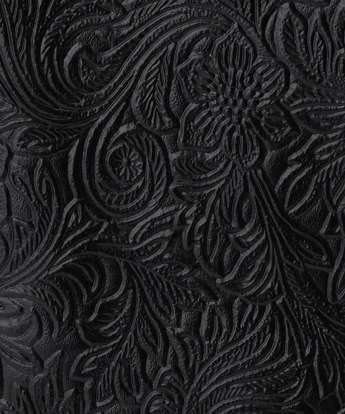 FREAK'S STORE（フリークスストア）の「【WEB限定】型押フラワーショルダーバッグ（ショルダーバッグ・レディース・ブラック/キャメル/ブラウン/ダークブラウン/ホワイト・ﾌﾘ-）」の17枚目の写真