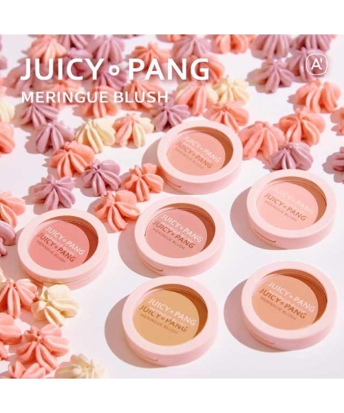 A'pieu（アピュー）の「【A'pieu/アピュー】ジューシーパン　メレンゲチーク（チーク・レディース・BE01 イチジクメレンゲ/CR01 アプリコットメレンゲ/CR02 グアバメレンゲ/PK01 ピーチメレンゲ/PK02 ストロベリーメレンゲ/BE02 プラムメレンゲ・FREE）」の9枚目の写真