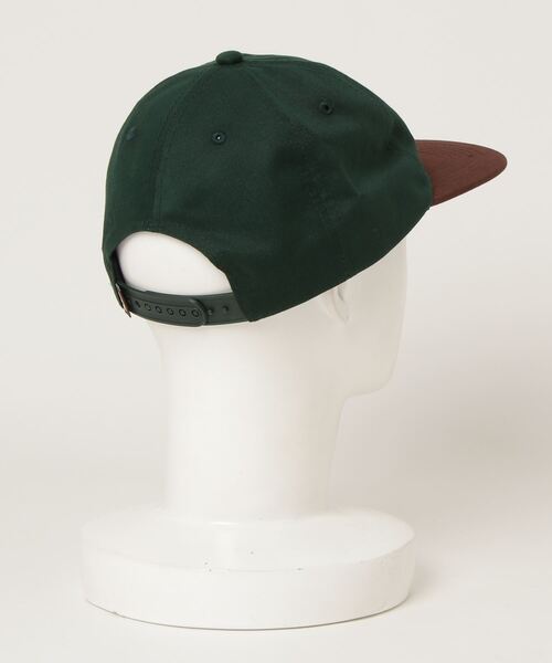 FTC（エフティーシー）の「SMALL LOGO 6 PANEL（キャップ・メンズ・ブラック/グリーン・FREE）」の5枚目の写真