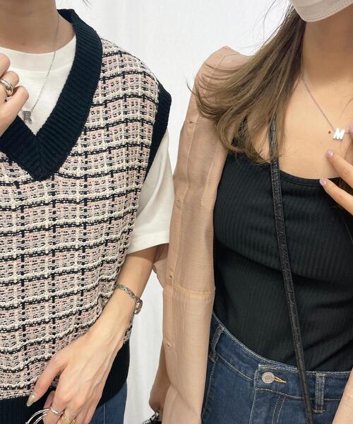 INGNI（イング）の「イニシャルネックレス（ネックレス・レディース・M/Y/H/A/R/K・ONE SIZE）」の10枚目の写真