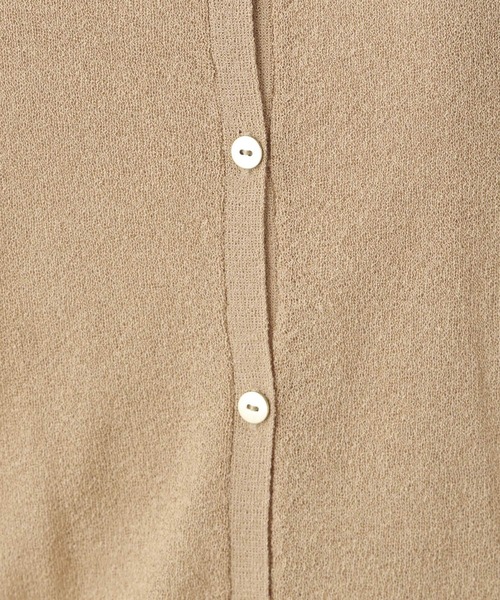 LEPSIM（レプシィム）の「１２Ｇシアー２ＷＡＹカーデ　957627（カーディガン/ボレロ・レディース・ブラック/ベージュ・FREE）」の10枚目の写真