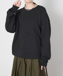 【JERZEES】ジャージーズ レディース オーバーサイズ クルーネック スウェット
