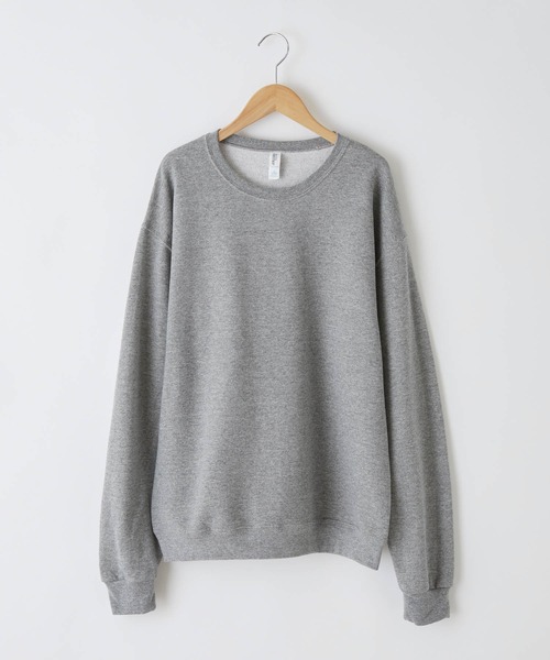 JERZEES（ジャージーズ）の「【JERZEES】ジャージーズ  レディース オーバーサイズ クルーネック スウェット（スウェット・レディース・ネイビー/グレー/ホワイト/レッド/ブラック・M/S/XL/L）」の6枚目の写真