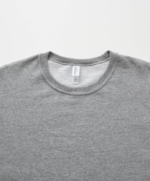 JERZEES（ジャージーズ）の「【JERZEES】ジャージーズ  レディース オーバーサイズ クルーネック スウェット（スウェット・レディース・ネイビー/グレー/ホワイト/レッド/ブラック・M/S/XL/L）」の16枚目の写真