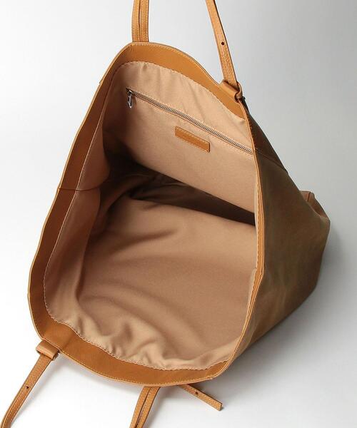 THE STATION STORE(ザ ステーション ストア)の「<H.V.F.N(エイチ ブイ エヌ エフ)>Lスタッズ コンビ トートバッグ(トートバッグ・レディース・ベージュ/ブラック・FREE)」の5枚目の写真