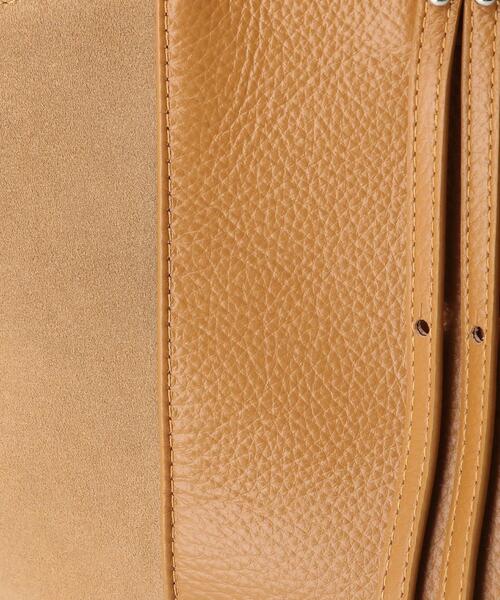 THE STATION STORE(ザ ステーション ストア)の「<H.V.F.N(エイチ ブイ エヌ エフ)>Lスタッズ コンビ トートバッグ(トートバッグ・レディース・ベージュ/ブラック・FREE)」の9枚目の写真