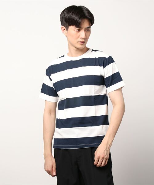 SCHOTTボーダー Tシャツセット 楽天市場】【ポイント10倍】Schott ショット ワイドボーダーポケットT