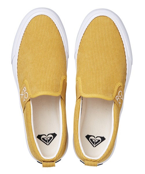ROXY(ロキシー)の「GOOD DAY/ロキシーコーデュロイスリッポン(スリッポン・レディース・ピンク/ブルー/ブラック/マスタード・23.5cm/25cm/24cm/23cm/24.5cm)」の11枚目の写真