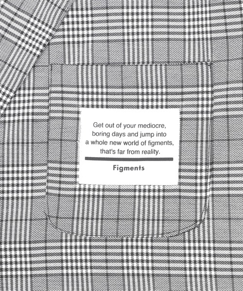 Figments（フィグメンツ）の「クロップドテーラードジャケット（テーラードジャケット・レディース・ブラック/その他1・FREE）」の3枚目の写真