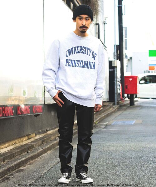 BEAMS（ビームス）の「BEAMS / ルーズ カレッジ スウェット