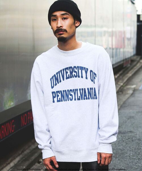 BEAMS（ビームス）の「BEAMS / ルーズ カレッジ スウェット
