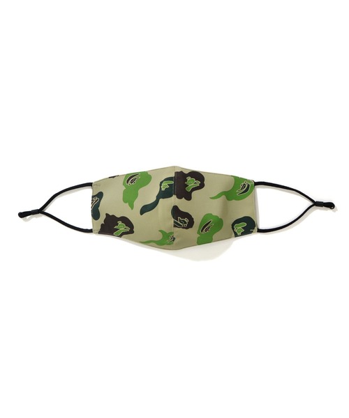 A BATHING APE（アベイシングエイプ）の「DEF CAMO MASK M（マスク・メンズ・ホワイト/ベージュ・FREE）」の2枚目の写真