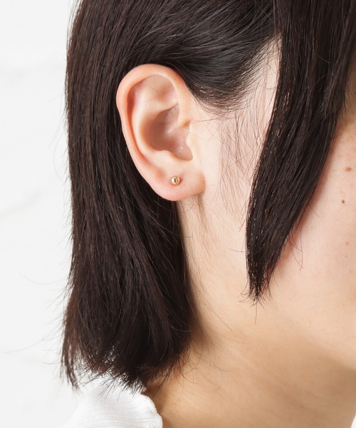 Blueberry（ブルーベリー）の「デザイン ピアス（ピアス（両耳用）・レディース・ゴールド系8/ブラウン/ゴールド系1/ゴールド系2/ゴールド/ゴールド系6/パープル/イエロー/ゴールド系4/ゴールド系9/ゴールド系5/ブルー/ブルーグリーン/ゴールド系7/ゴールド系3/ベージュ・フリー）」の17枚目の写真