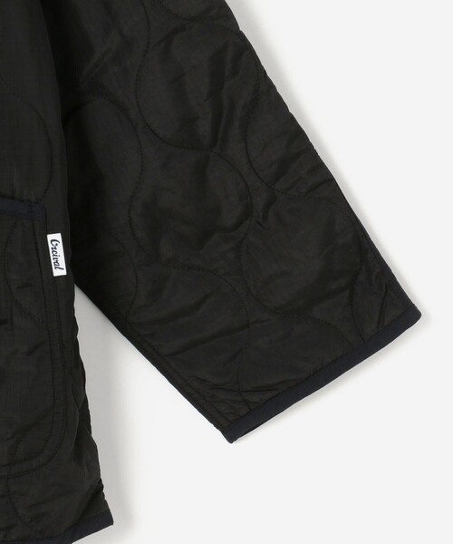ORCIVAL（オーシバル）の「ORCIVAL | キルトカラーレスジャケット MEN（ノーカラージャケット・メンズ・ブラック/オリーブ・4/5）」の3枚目の写真