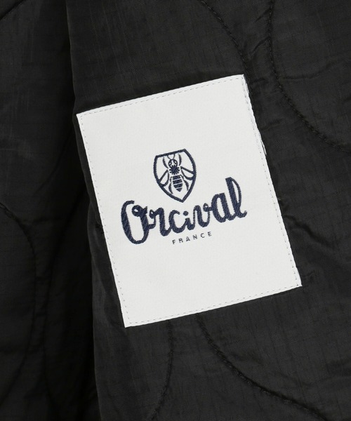 ORCIVAL（オーシバル）の「ORCIVAL | キルトカラーレスジャケット MEN（ノーカラージャケット・メンズ・ブラック/オリーブ・4/5）」の14枚目の写真