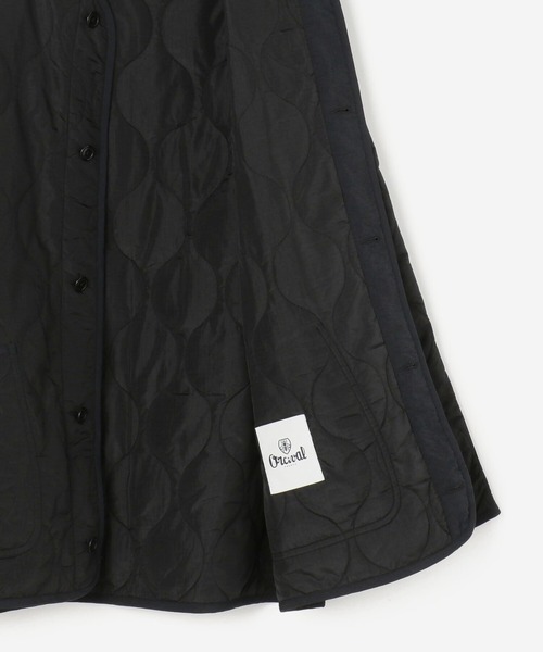 ORCIVAL（オーシバル）の「ORCIVAL | キルトカラーレスジャケット MEN（ノーカラージャケット・メンズ・ブラック/オリーブ・4/5）」の13枚目の写真