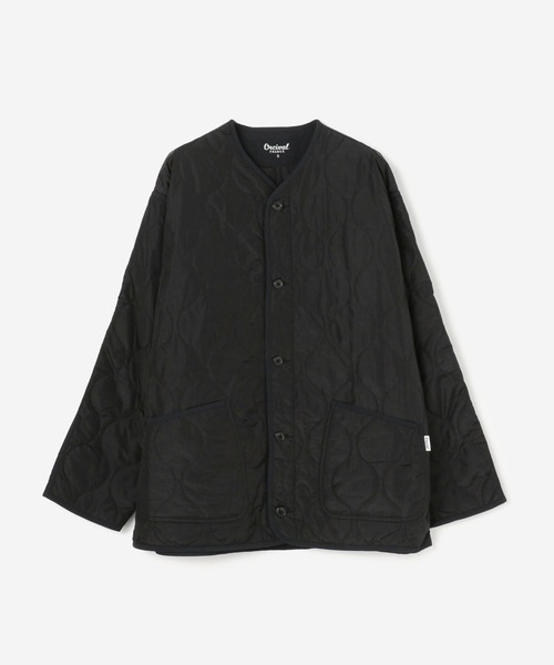 ORCIVAL（オーシバル）の「ORCIVAL | キルトカラーレスジャケット MEN（ノーカラージャケット・メンズ・ブラック/オリーブ・4/5）」の7枚目の写真