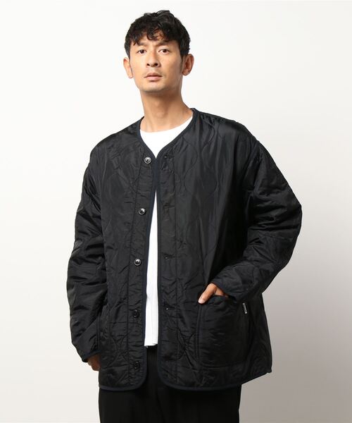 ORCIVAL（オーシバル）の「ORCIVAL | キルトカラーレスジャケット MEN（ノーカラージャケット・メンズ・ブラック/オリーブ・4/5）」の18枚目の写真