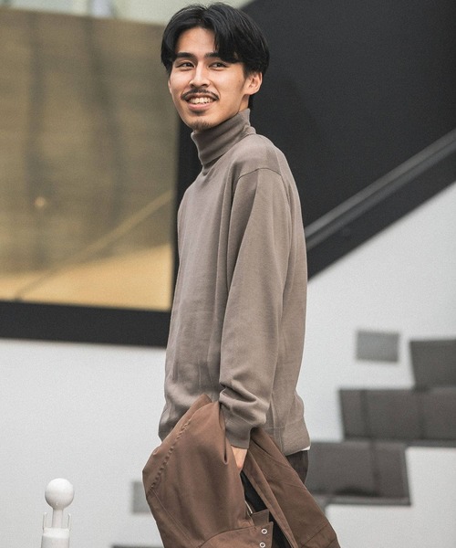 URBAN RESEARCH DOORS（アーバンリサーチドアーズ）の「ハーモニータートルネックニット（ニット/セーター・メンズ・ベージュ系その他/レッド系その他/ロイヤルブルー/ホワイト系その他/ブラック・38/40）」の12枚目の写真