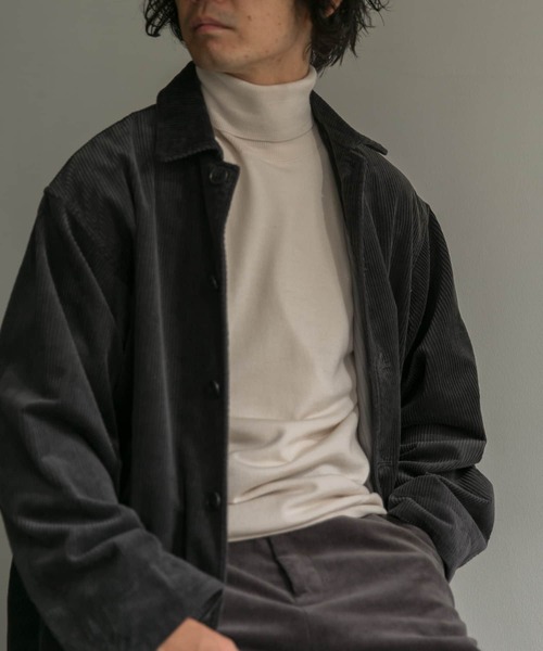 URBAN RESEARCH DOORS（アーバンリサーチドアーズ）の「ハーモニータートルネックニット（ニット/セーター・メンズ・ベージュ系その他/レッド系その他/ロイヤルブルー/ホワイト系その他/ブラック・38/40）」の7枚目の写真
