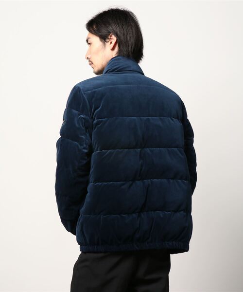 DKNY(ディーケーエヌワイ)の「【DKNY】ダナキャランニューヨークQUILTED VELOUR PUFFER JACKET ベルベット ウルトラロフト パファージャケット(ダウンジャケット/コート・メンズ・ブラック/ネイビー/グリーン・S/M/L/XL)」の5枚目の写真