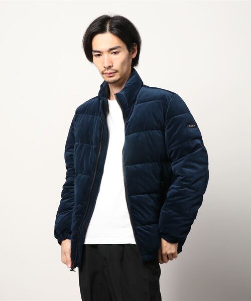 DKNY(ディーケーエヌワイ)の「【DKNY】ダナキャランニューヨークQUILTED VELOUR PUFFER JACKET ベルベット ウルトラロフト パファージャケット(ダウンジャケット/コート・メンズ・ブラック/ネイビー/グリーン・S/M/L/XL)」の13枚目の写真
