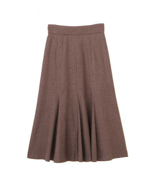 PROPORTION BODY DRESSING（プロポーションボディドレッシング）の「ミックスハウンドトゥースマーメイドスカート / 1211220113（スカート・レディース・パープル/ブラウン・MEDIUM/SMALL）」の22枚目の写真