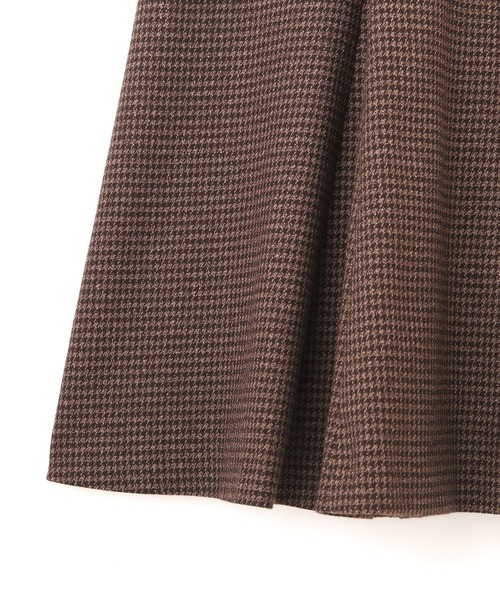 PROPORTION BODY DRESSING（プロポーションボディドレッシング）の「ミックスハウンドトゥースマーメイドスカート / 1211220113（スカート・レディース・パープル/ブラウン・MEDIUM/SMALL）」の11枚目の写真