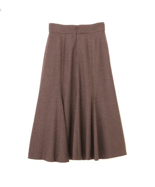 PROPORTION BODY DRESSING（プロポーションボディドレッシング）の「ミックスハウンドトゥースマーメイドスカート / 1211220113（スカート・レディース・パープル/ブラウン・MEDIUM/SMALL）」の15枚目の写真