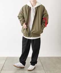 COLONY 2139 | ヘビーツイル中綿ビッグシルエットMA-1 ※ユニセックス対応(ミリタリージャケット)