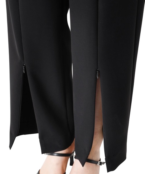 LE CIEL BLEU（ルシェルブルー）の「Zipped Hem Pants（その他パンツ・レディース・ブラック/レッド/グリーン・38/36/34）」の13枚目の写真