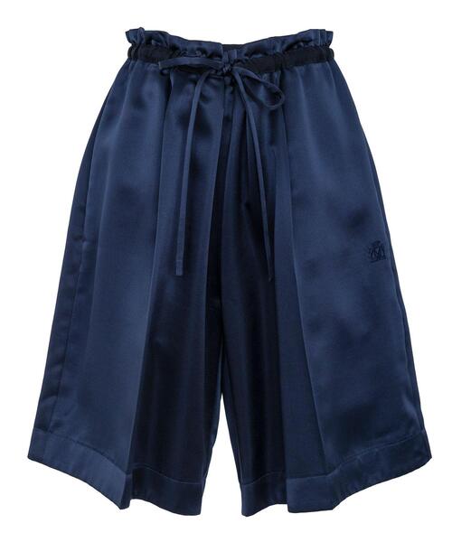 美品！Drawer ドゥロワー　シルク　サテン　パンツ Drawer（ドゥロワー）の「＜Drawer（ドゥロワー）＞ シルク