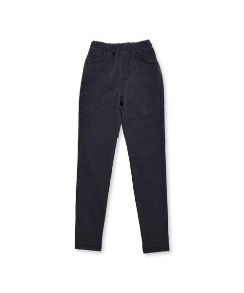 ZIDDY（ジディ）の「ZIDDY/【ニコ☆プチ掲載】シンプル裏起毛デニムレギパン(130~160cm)（デニムパンツ・キッズ・ブラック/ネイビー・160/140/130/150）」の16枚目の写真