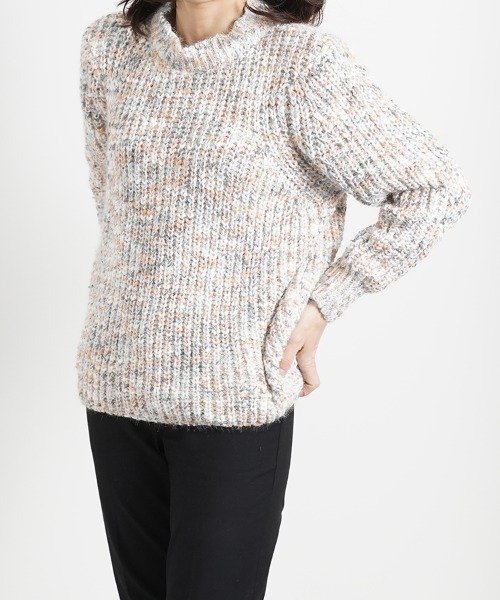 セール Leune ミックスカラーニット ニット セーター Leune ルネ のファッション通販 Zozotown