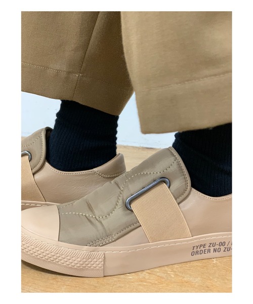 ZUCCa(ズッカ)の「ベルテッドキルトスニーカー(スニーカー・レディース・ベージュ/ブラック・L size/S size/M size)」の10枚目の写真