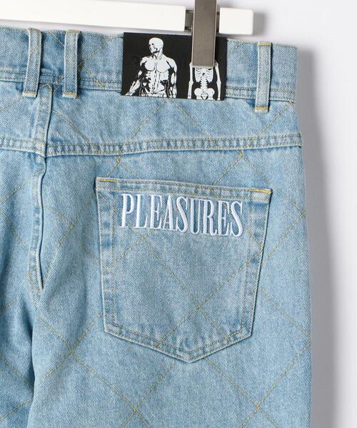 PLEASURES（プレジャー）の「＜PLEASURES＞ FEELING DNM PT/デニムパンツ（デニムパンツ・メンズ・ライトブルー・30inch/32inch）」の3枚目の写真