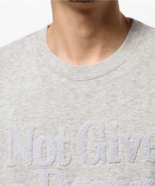 OUTLET（アウトレット）の「【CIAOPANIC TYPY】サガラロゴ刺繍スウェット（スウェット・メンズ・グレー/ネイビー・LARGE/SMALL/MEDIUM）」の6枚目の写真