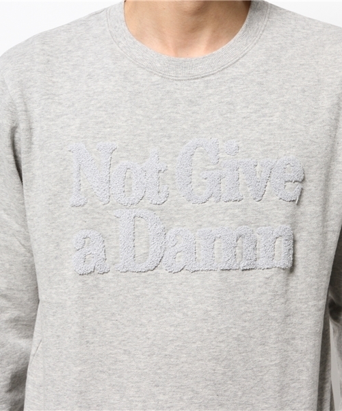 OUTLET（アウトレット）の「【CIAOPANIC TYPY】サガラロゴ刺繍スウェット（スウェット・メンズ・グレー/ネイビー・LARGE/SMALL/MEDIUM）」の9枚目の写真