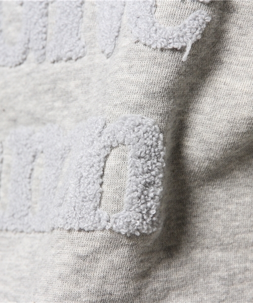 OUTLET（アウトレット）の「【CIAOPANIC TYPY】サガラロゴ刺繍スウェット（スウェット・メンズ・グレー/ネイビー・LARGE/SMALL/MEDIUM）」の10枚目の写真