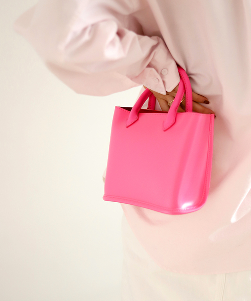 SLOBE IENA(スローブイエナ)の「【PIENI/ピエニ】KOKO S ハンドバッグ◆(ハンドバッグ・レディース・ピンク/ブラック・FREE)」の16枚目の写真