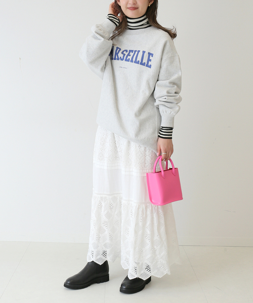 SLOBE IENA(スローブイエナ)の「【PIENI/ピエニ】KOKO S ハンドバッグ◆(ハンドバッグ・レディース・ピンク/ブラック・FREE)」の14枚目の写真