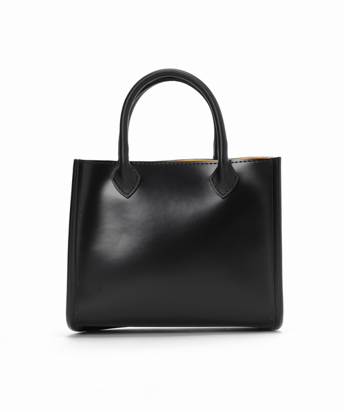 PIENI ピエニ　ブラックレザーハンドバッグ　koko s PIENI/ピエニ】KOKO S ハンドバッグ◇（ハンドバッグ）｜SLOBE
