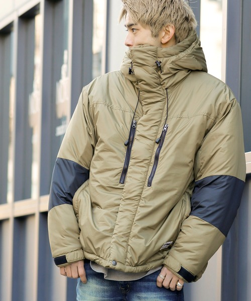 ADMIX/ATELIER SAB MEN（アドミックスアトリエサブメン）の「【Nosweat.×ADMIX/ATELIER SAB MEN】コラボ マイクロファイバー 中綿 ／ マウンテン ブルゾン（ダウンジャケット/コート・メンズ・ブラック/チャコールグレー/ベージュ/カーキ/ネイビー・48/50/52）」の5枚目の写真