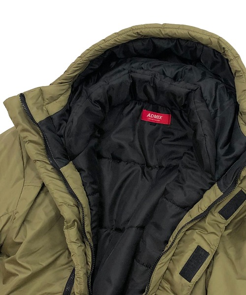 ADMIX/ATELIER SAB MEN（アドミックスアトリエサブメン）の「【Nosweat.×ADMIX/ATELIER SAB MEN】コラボ マイクロファイバー 中綿 ／ マウンテン ブルゾン（ダウンジャケット/コート・メンズ・ブラック/チャコールグレー/ベージュ/カーキ/ネイビー・48/50/52）」の8枚目の写真