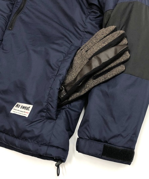 ADMIX/ATELIER SAB MEN（アドミックスアトリエサブメン）の「【Nosweat.×ADMIX/ATELIER SAB MEN】コラボ マイクロファイバー 中綿 ／ マウンテン ブルゾン（ダウンジャケット/コート・メンズ・ブラック/チャコールグレー/ベージュ/カーキ/ネイビー・48/50/52）」の16枚目の写真